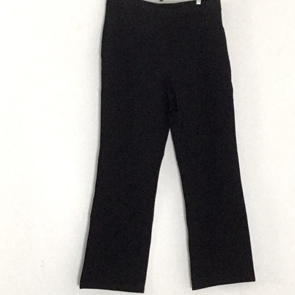 Quince, Pull on Ultra Stretch Ponte Bootcut Black Pant.Casual Career All Seasons - Picture 2 of 9